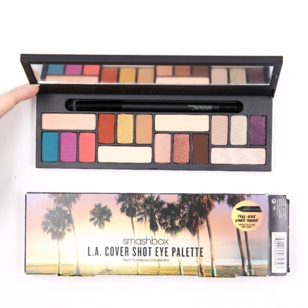 Smashbox -  L.A. Cover Shot Eye Palette with Always On Gel‎ Liner in Black
